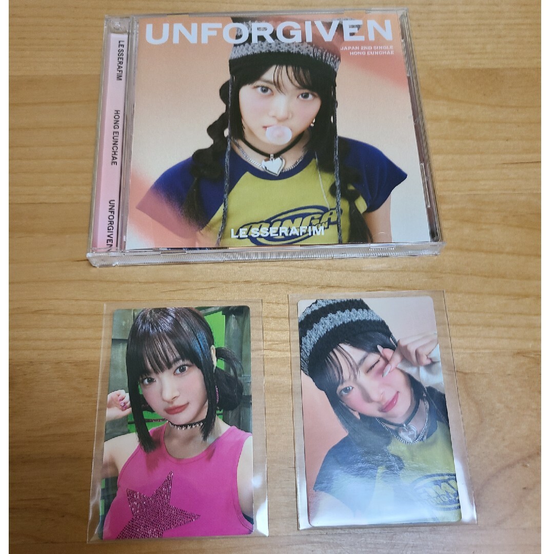 LE SSERAFIM - ルセラフィム ウンチェ トレカ コンプ ソロジャケット盤