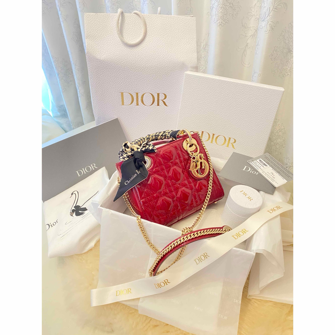 Christian Dior - 【ChristianDior】LADY DIORバッグミニ/レディ