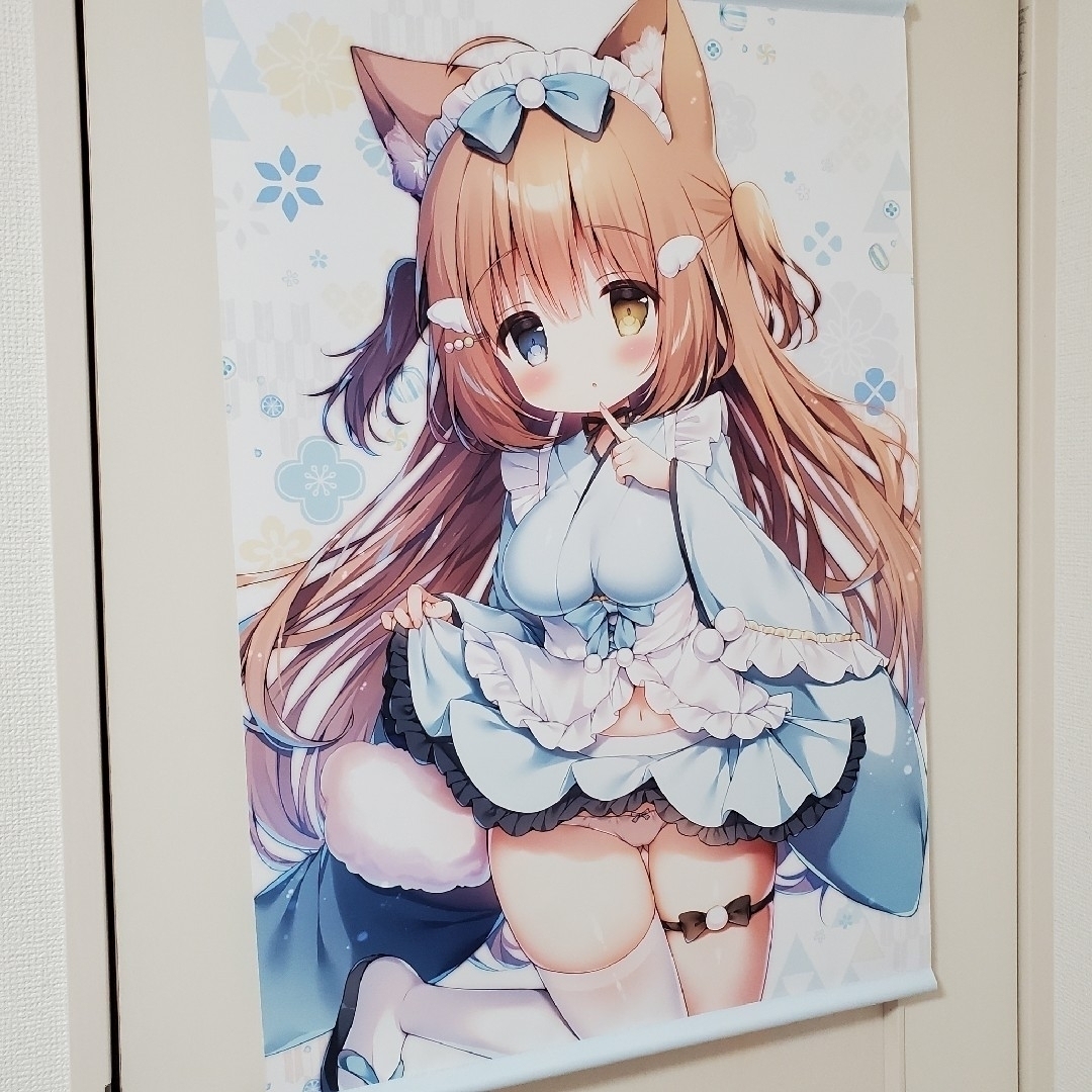 桃豆こまもち先生 B2タペストリーの通販 by ♡｜ラクマ