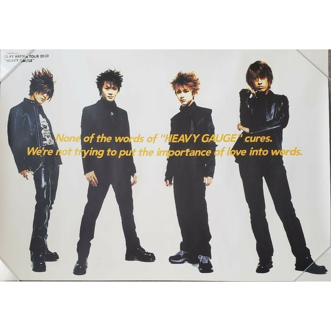 GLAY ARENA TOUR 2000 HEAVY GAUGE ポスター B2の通販 by E♡'s shop