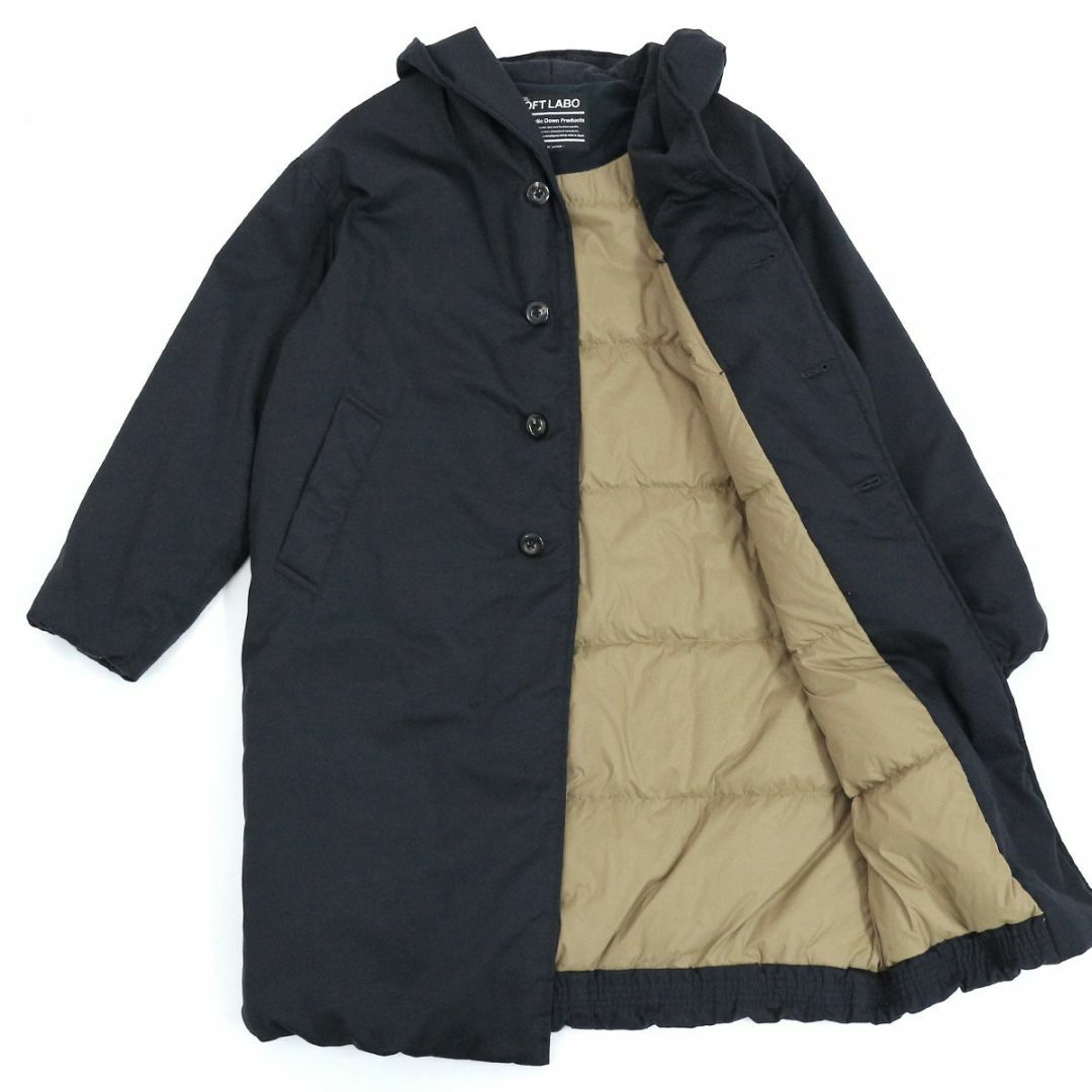 The LOFT LABO - ザ ロフトラボ WIIS フーデッドロングダウンコートの
