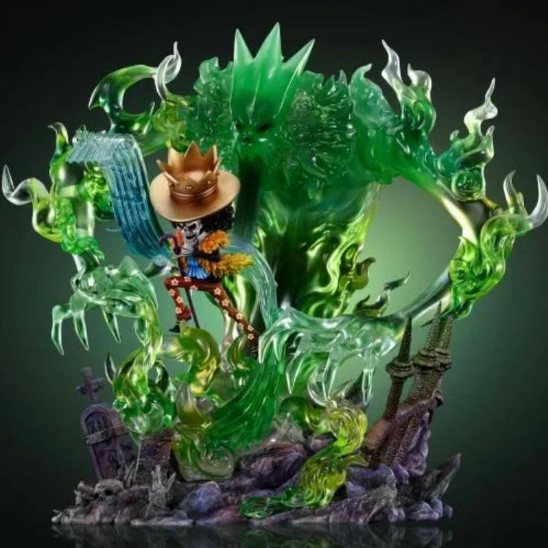 ワンピース ソウルキング ブルック フィギュア ガレージキット 塗装