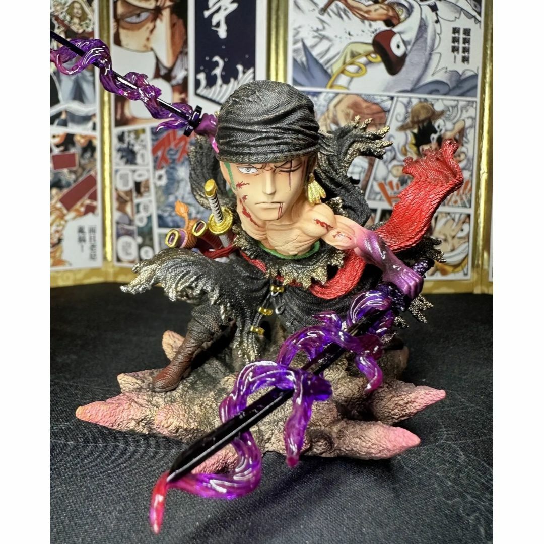 ワンピース 鬼ヶ島 ロロノア・ゾロ ガレージキット ワーコレサイズ