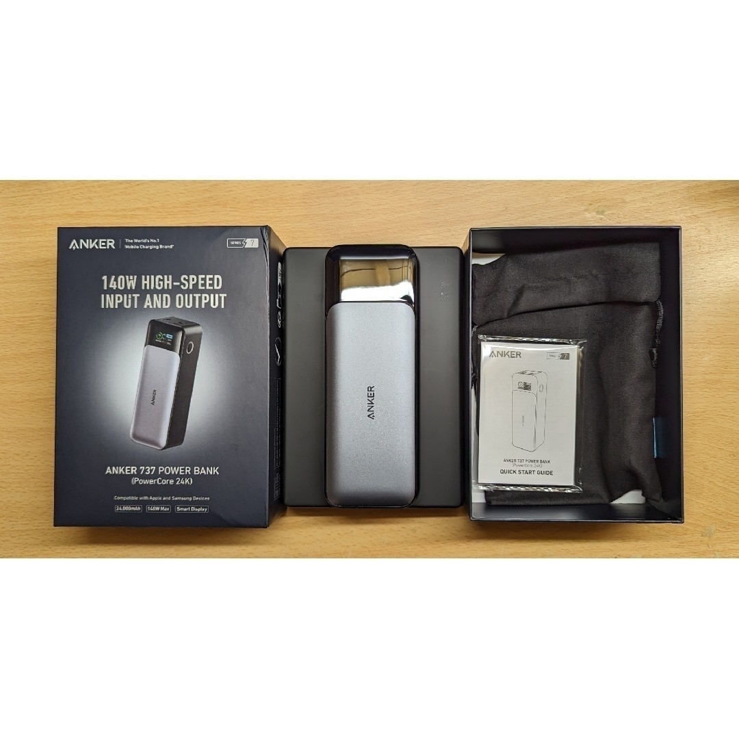 Anker - Anker 737 Power Bank (PowerCore 24000)の通販 by まあむん's