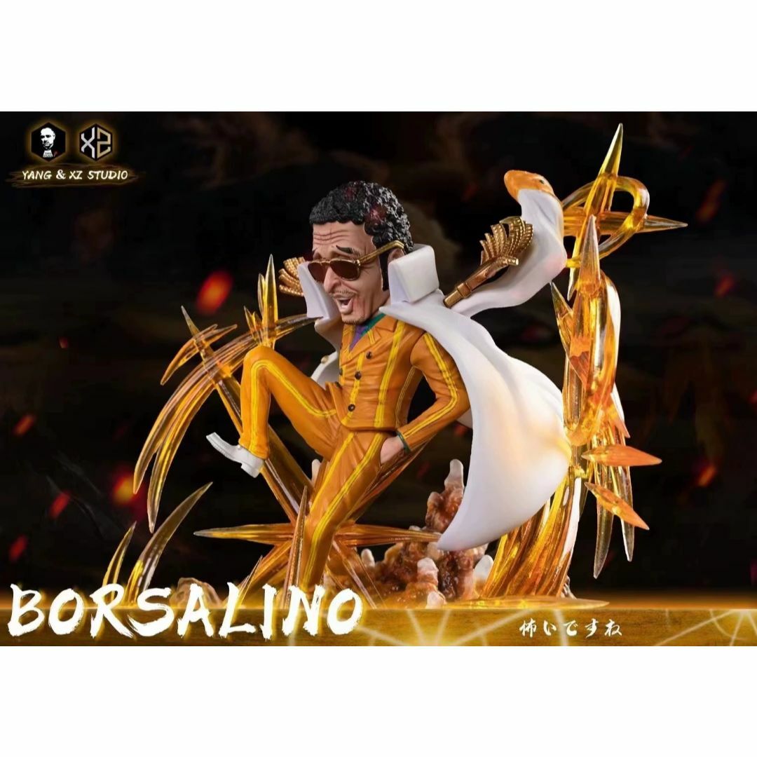 ワンピース 黄猿 ボルサリーノ ガレージキット フィギュア ワーコレ