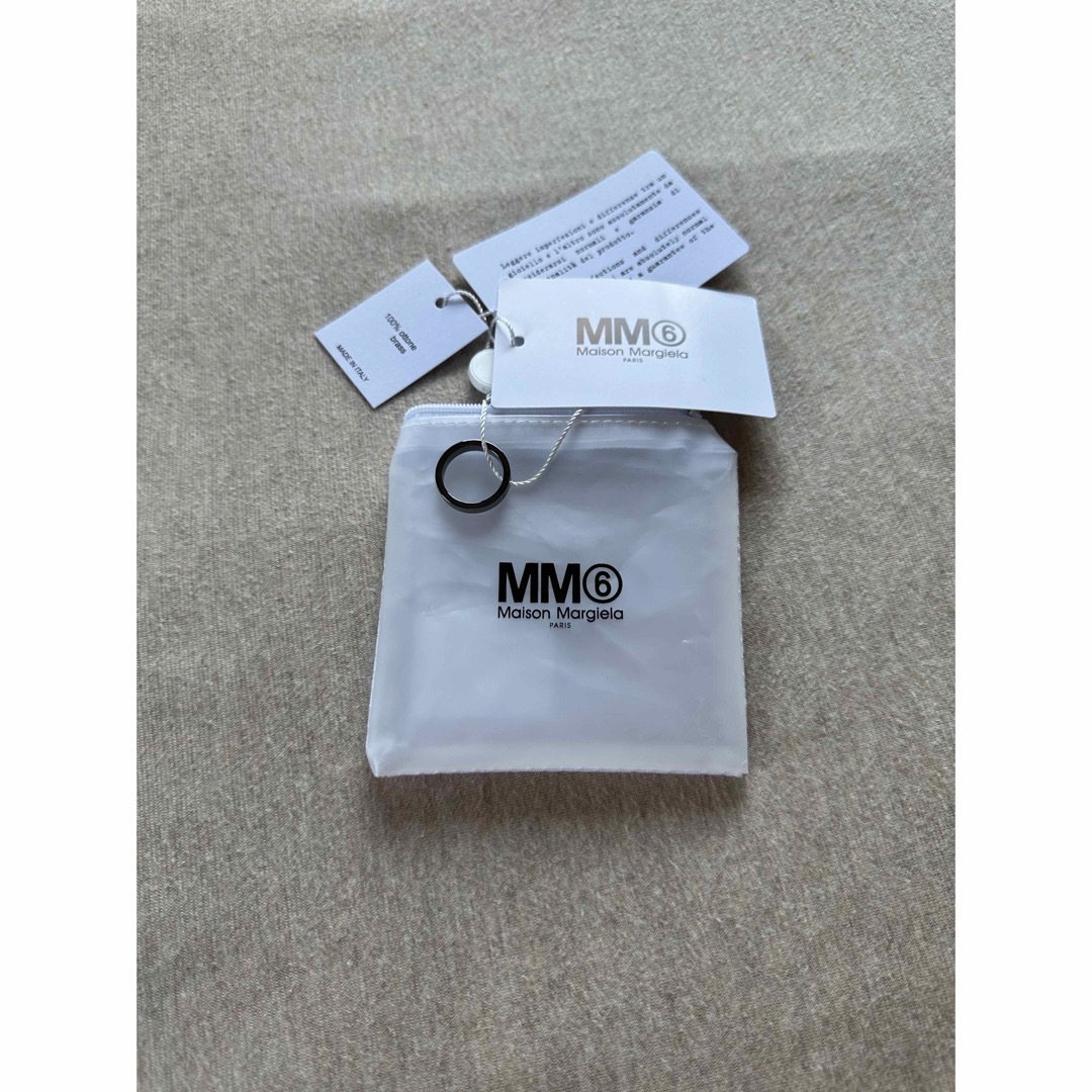 MM6 - 5新品 メゾン マルジェラ MM6 ナンバリング ロゴ リング ダーク