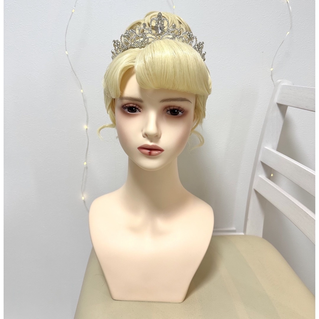 確認用、シンデレラ、dハロ、ディズニー仮装、シンデレラウィッグの