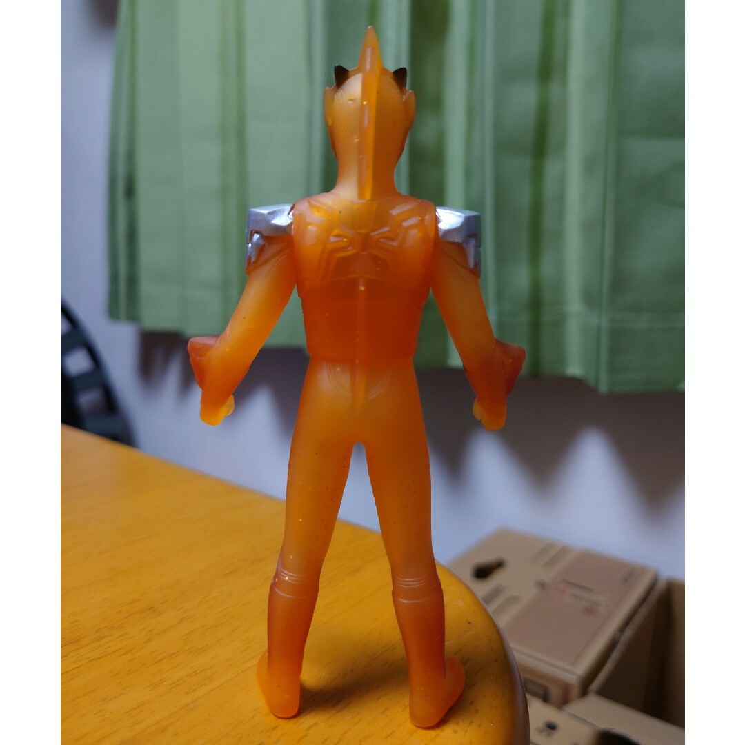 BANDAI - ウルトラマンブル グランド クリアオレンジラメ ソフビ