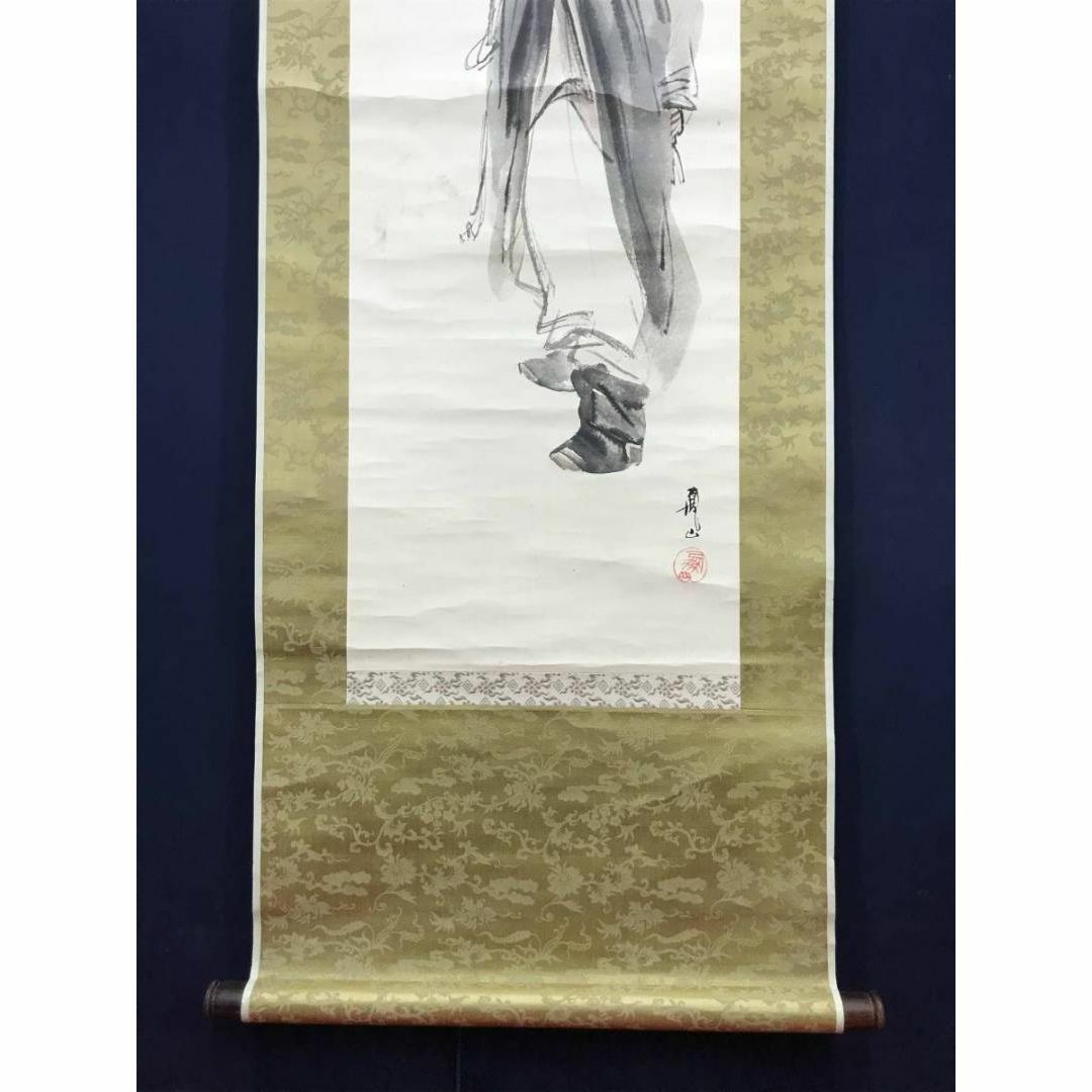 真作】上島鳳山/蝶夢図/夢占い/掛軸☆宝船☆AC-14の通販 by 掛軸✩宝船