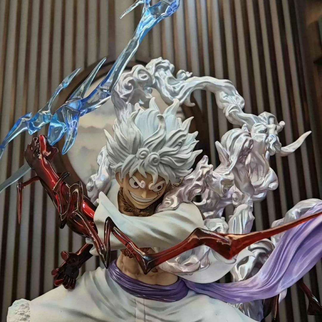 ワンピース ニカ ルフィ ギア5 フィギュア ガレージキット 塗装済み