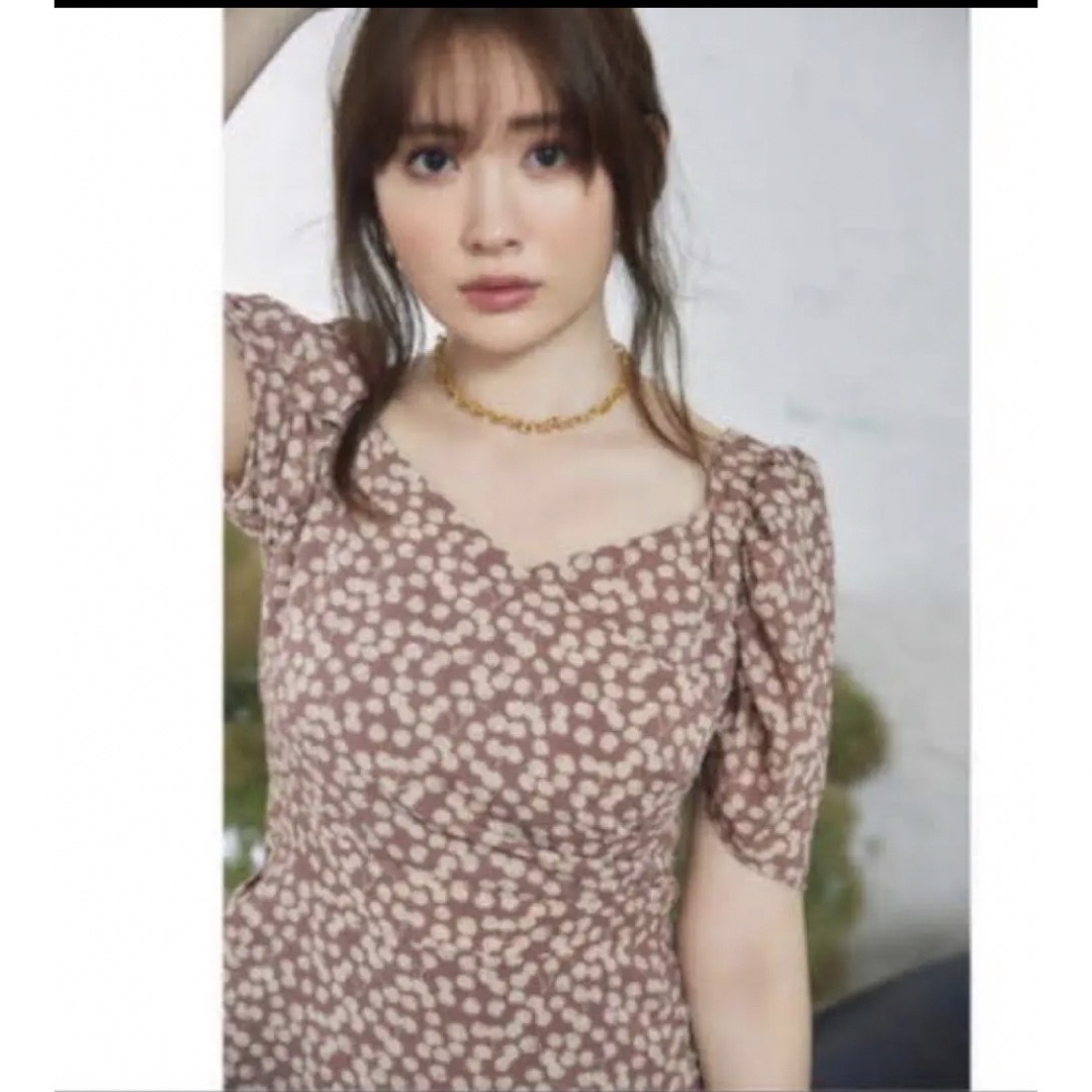 Her lip to - herlipto チェリードレス mochaの通販 by たまこ's shop