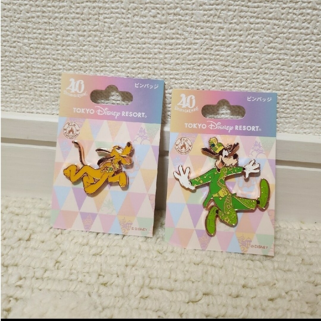 Disney - 販売終了品 新品 ディズニーランド 40周年 ピンバッジ 全種類