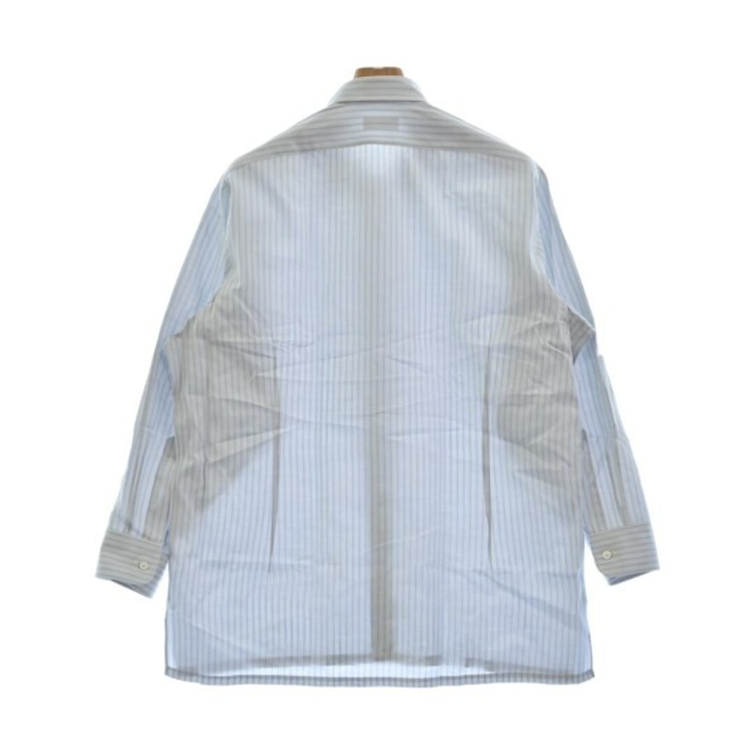 charvet シャルベ ドレスシャツ -(XXL位) 青系(ストライプ) 【古着