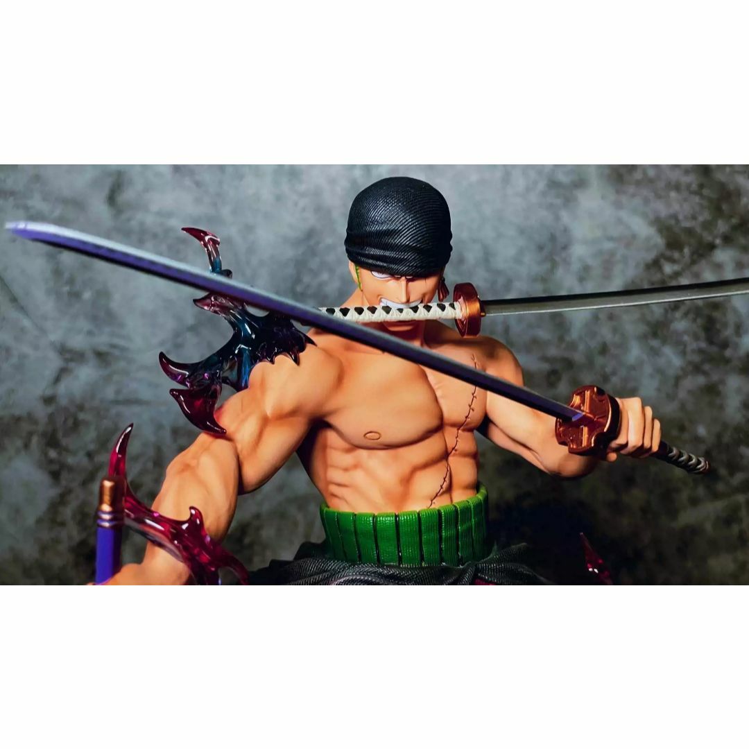 ワンピース ロロノア・ゾロ フィギュア ガレージキット LXスタジオ 黒