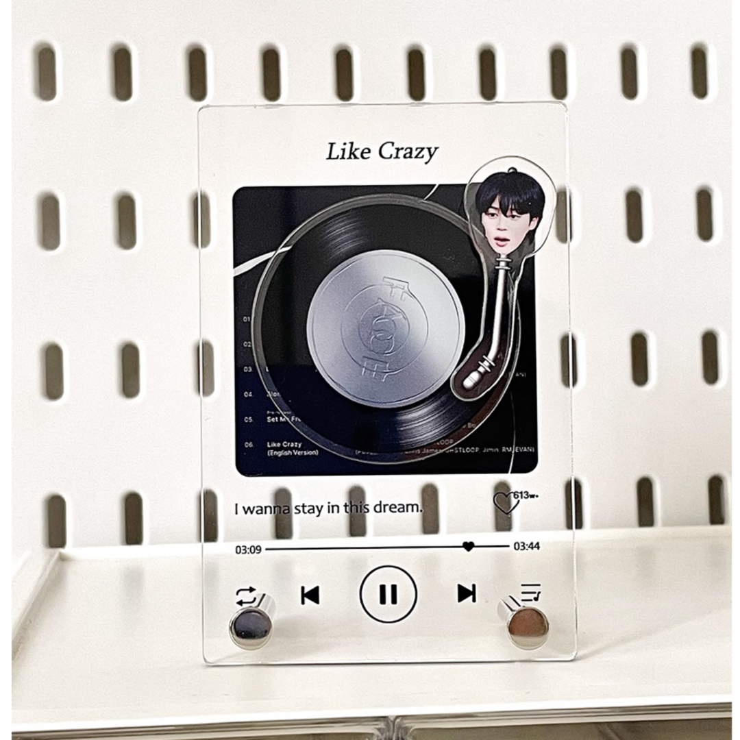 防弾少年団(BTS) - BTS ジミン 回転レコード型アクリルスタンド