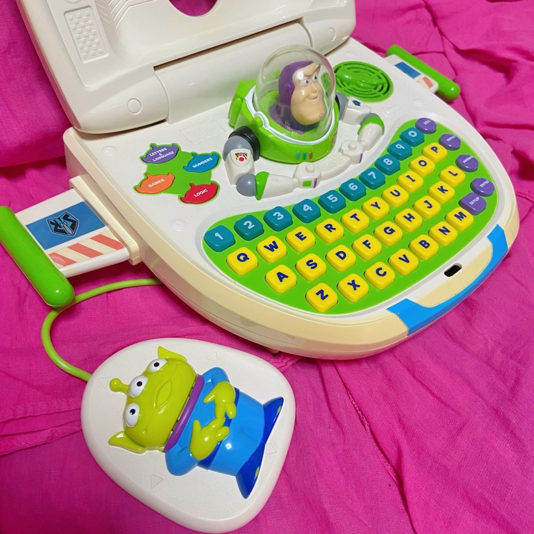 レア 希少 ディズニー トイストーリー パソコン おもちゃ VTech PCの