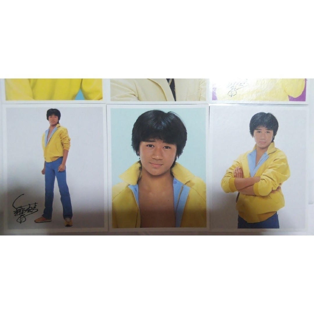 Johnny's - 近藤真彦 ブロマイド6枚セット 専用袋付の通販 by のりっペ