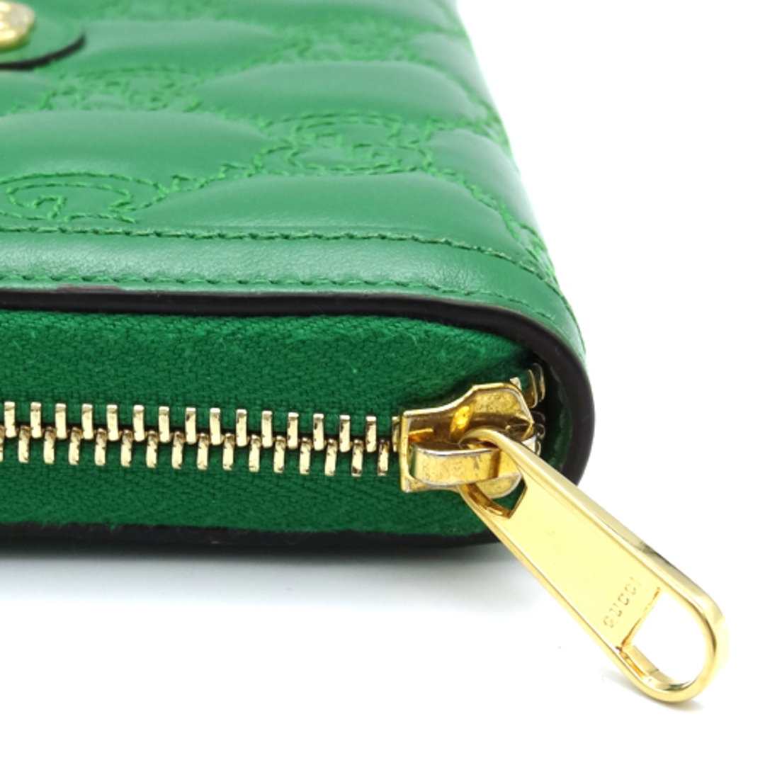 GUCCI - グッチ GGマトラッセ ジップアラウンドウォレット レザー