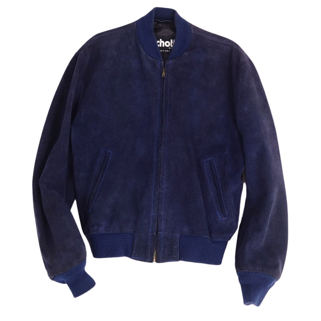 schott - ショット SCHOTT ブルゾン レザージャケット スエード