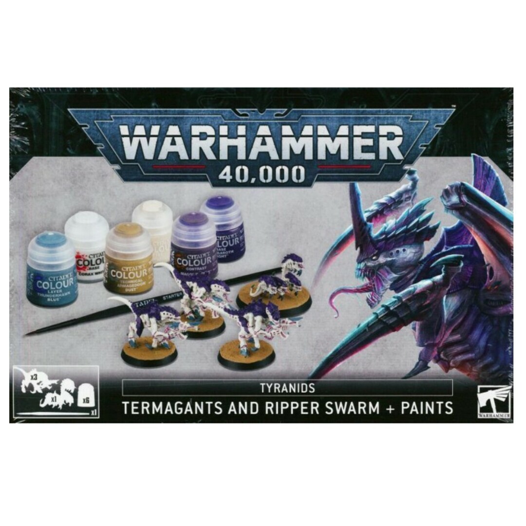 ティラニッド：ターマガント＆リッパースウォーム＋ペイント [60-13]の
