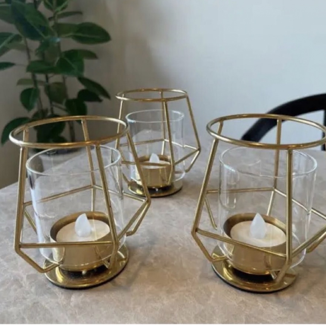 IKEA - IKEA ぺルルバンド キャンドルホルダー3点セットの通販 by