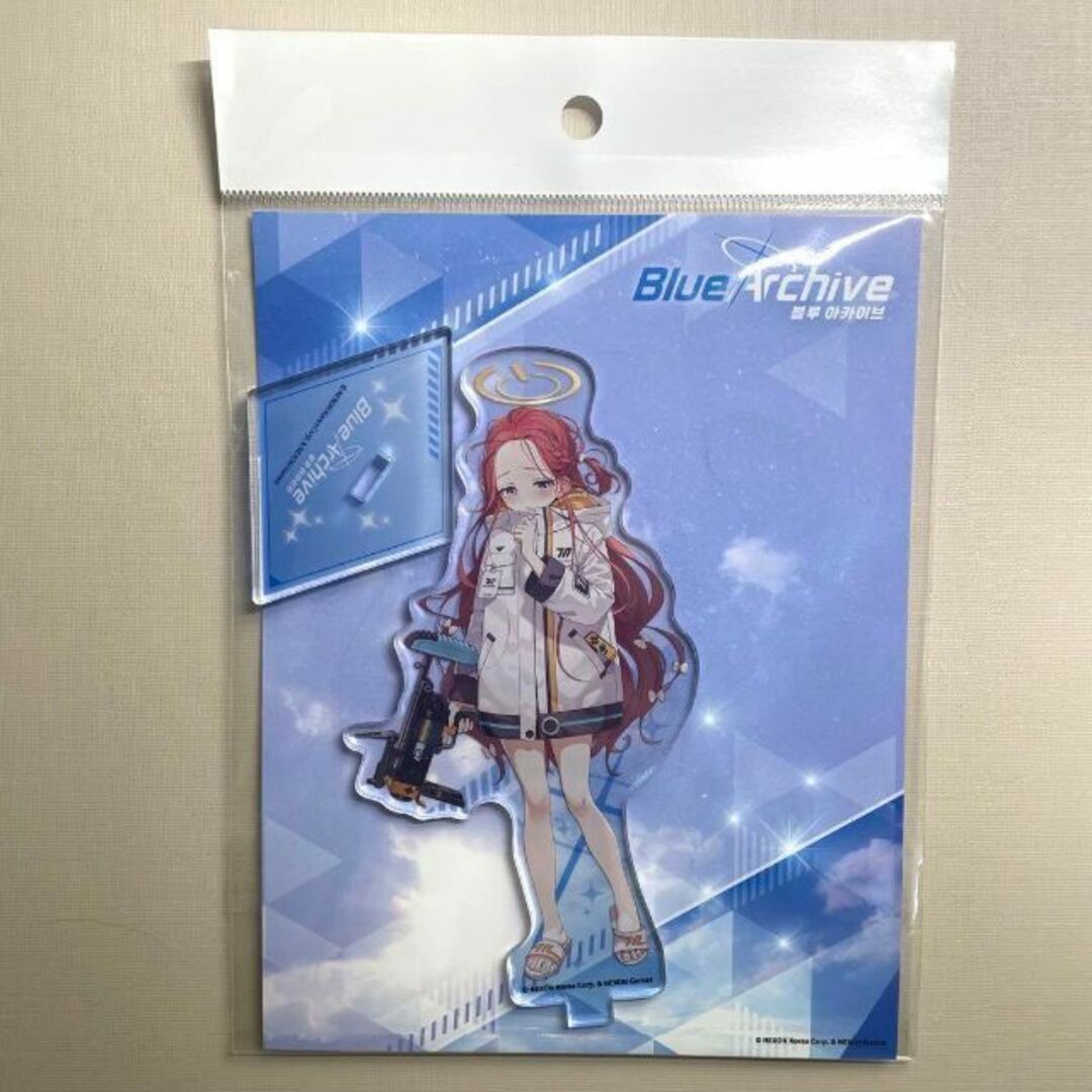 韓国限定】ブルーアーカイブ 花岡 ユズ アクリルスタンドの通販 by
