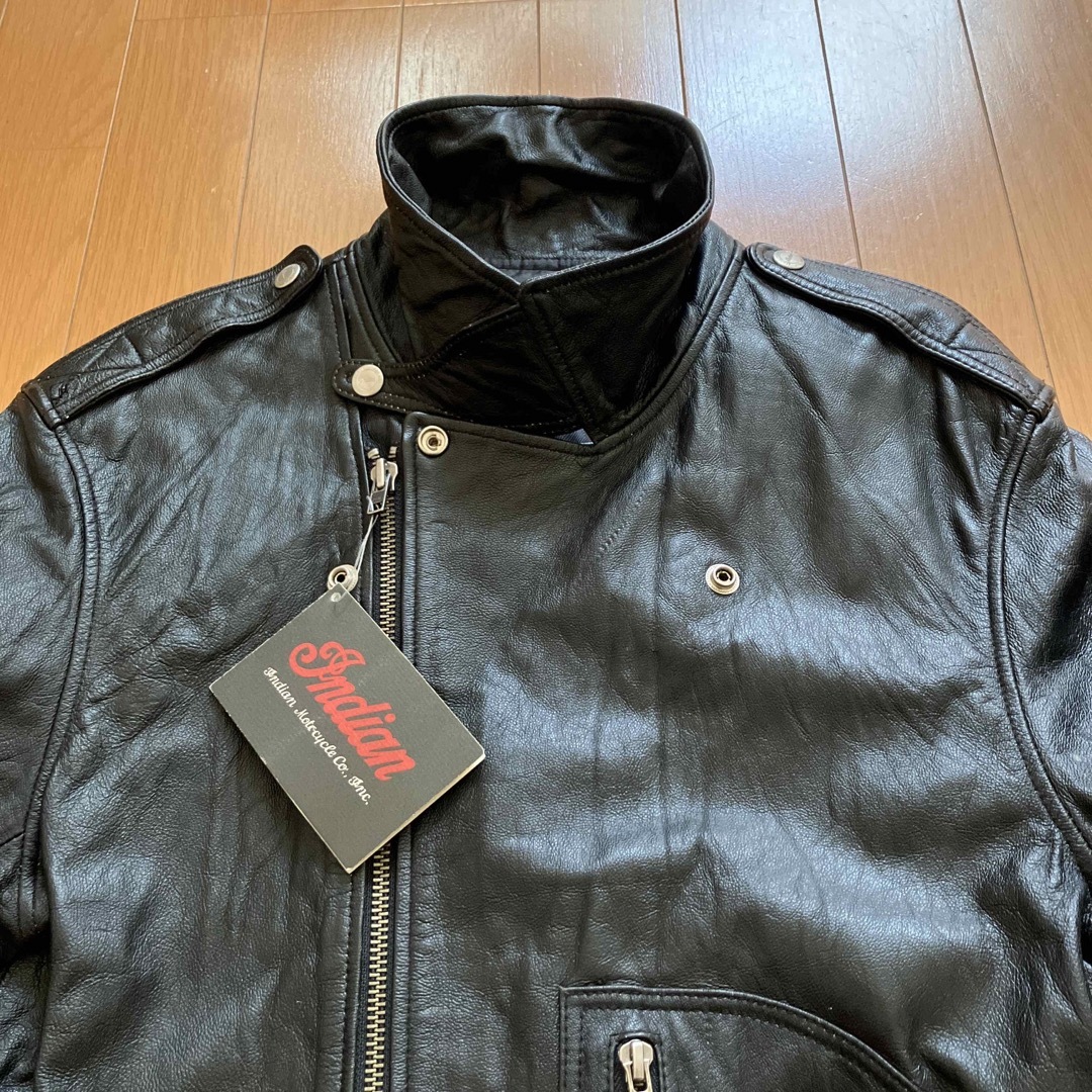 Indian - Indian インディアンモーターサイクル レザー ライダース d