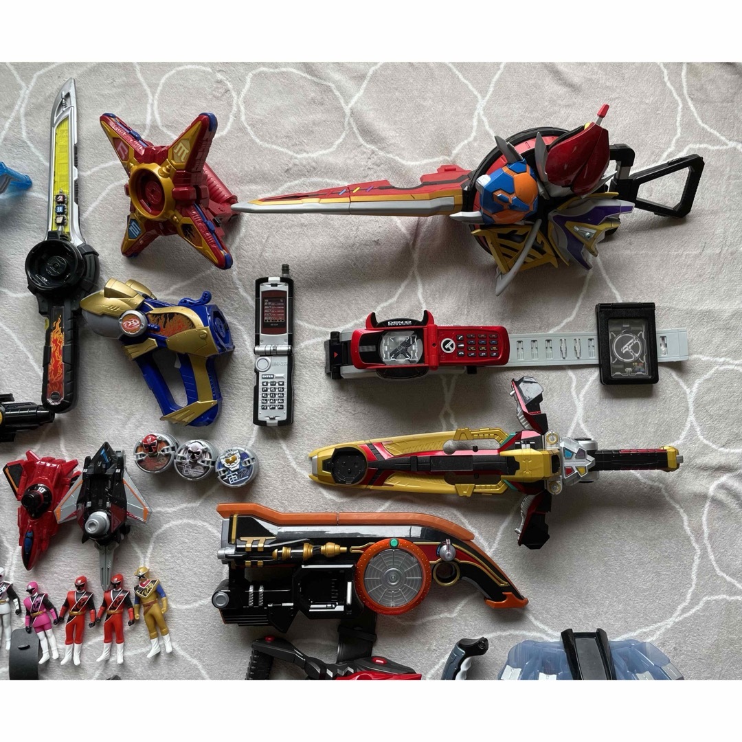 仮面ライダー スーパー戦隊 おもちゃセットの通販 by とろ's shop｜ラクマ