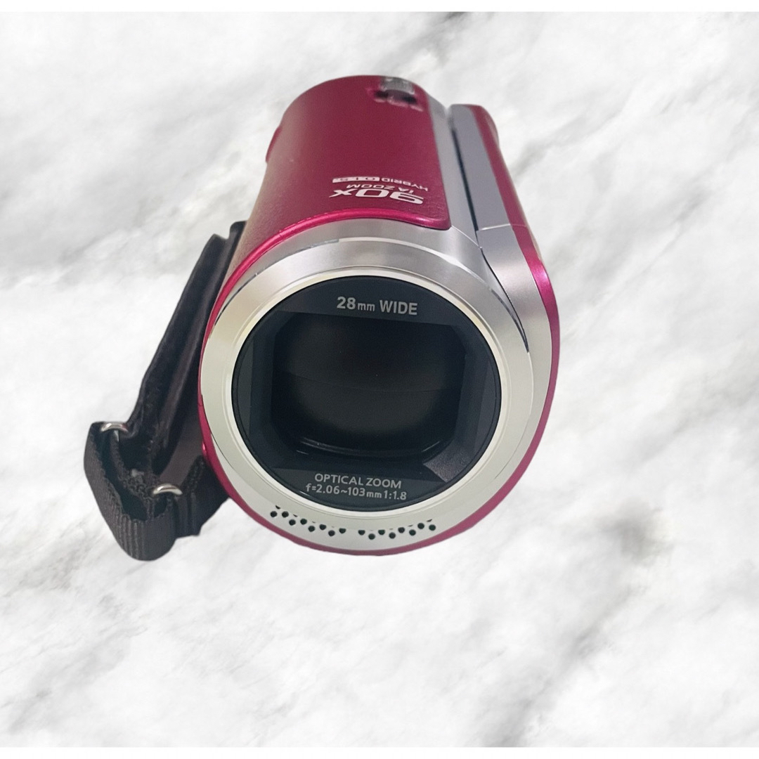 Panasonic - (新品同様)Panasonic HC-W590M ビデオカメラ64GB ピンク色