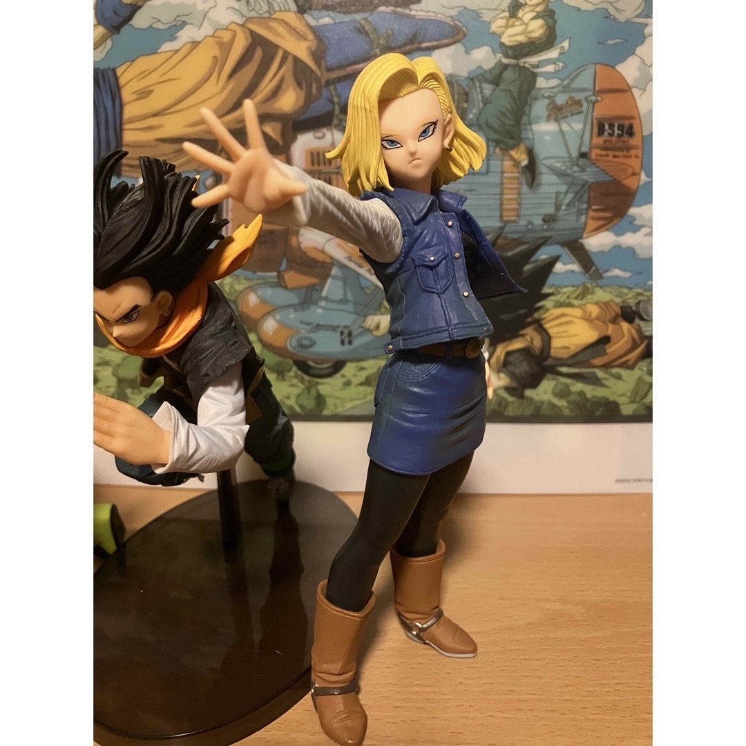 ドラゴンボールZ 人造人間16号＆17号＆18号 フィギュア 鳥山明の通販