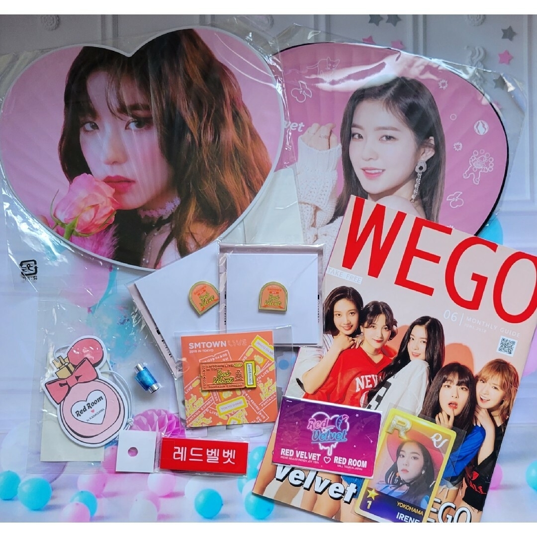 Red Velvet アイリーン グッズセット レドベル うちわ トレカの通販 by