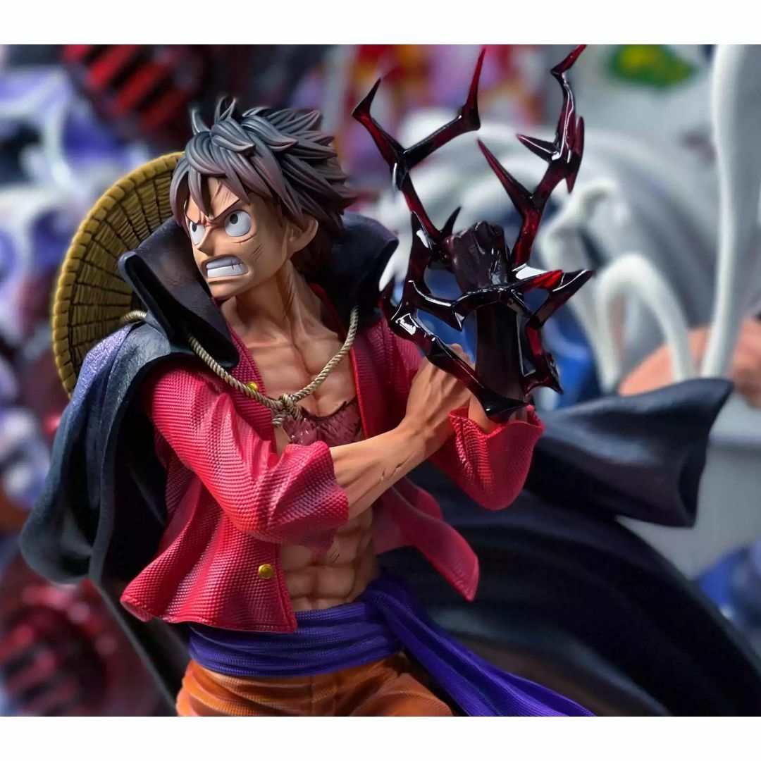 ワンピース モンキー・D・ルフィ ガレージキット フィギュア 塗装済み