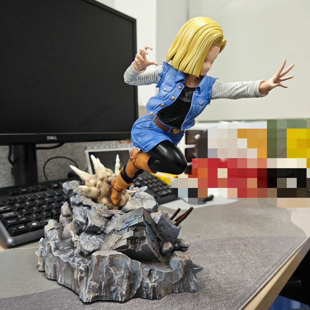 ドラゴンボール 人造人間18号 フィギュア ガレージキット 1/6スケール