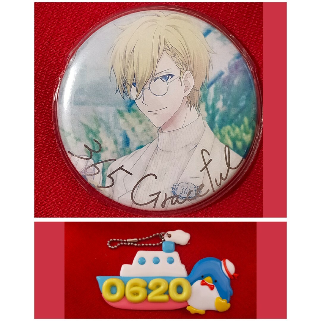 六弥ナギ☆DHC☆アイドリッシュセブン 缶バッジ30個 痛バッグセット