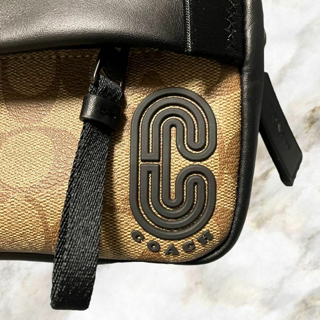 COACH - 【新品】COACH コーチ シグネチャー ボディバッグ ショルダー