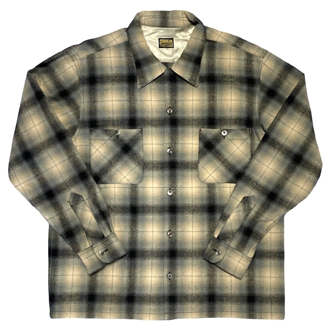 TENDERLOIN - Mサイズ テンダーロイン ウール チェック ネルシャツ