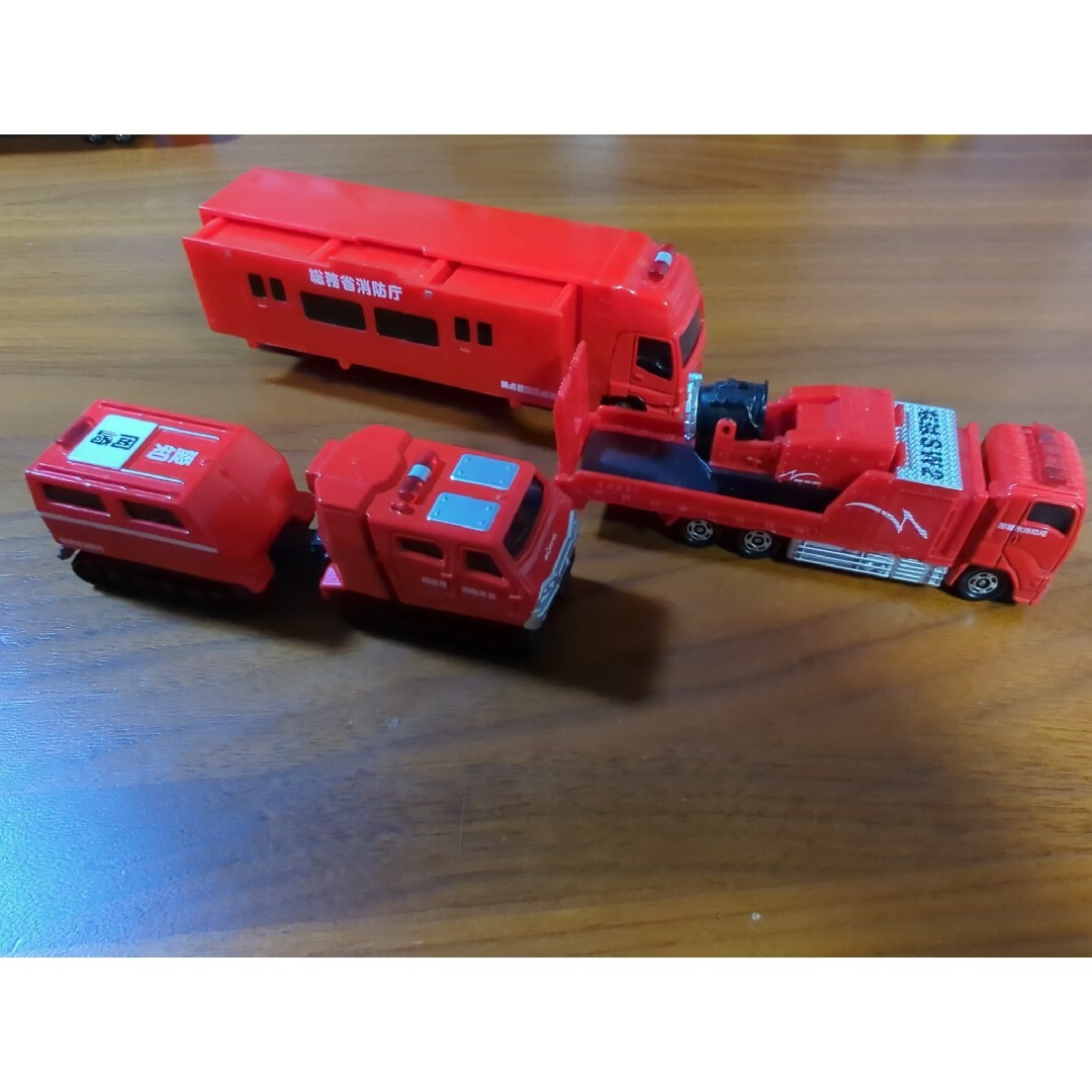 トミカシリーズ - トミカ ロング消防車 3台セットの通販 by きみまり's