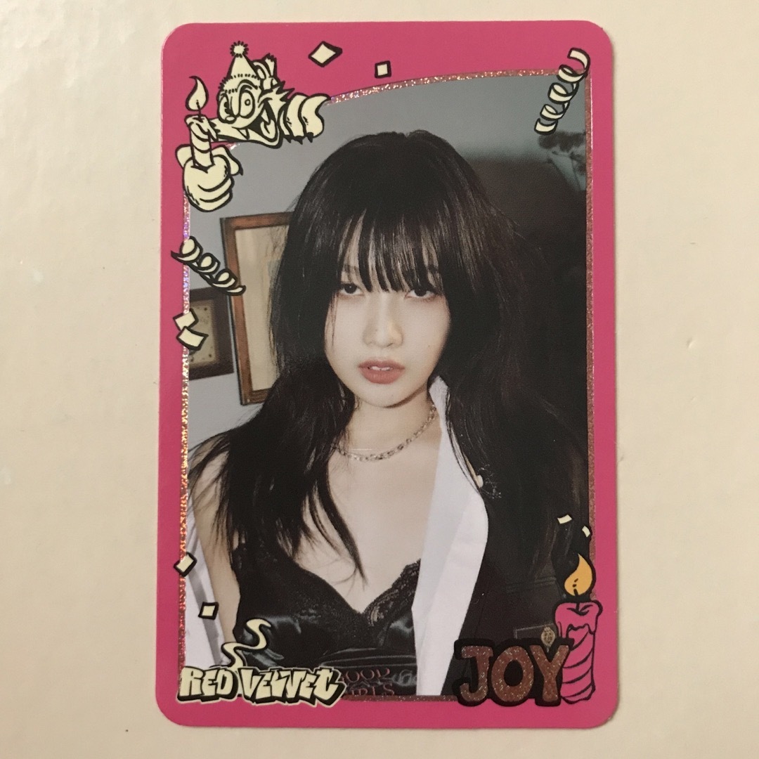 公式 Red Velvet ジョイ 2周年 ポラロイド トレカ
