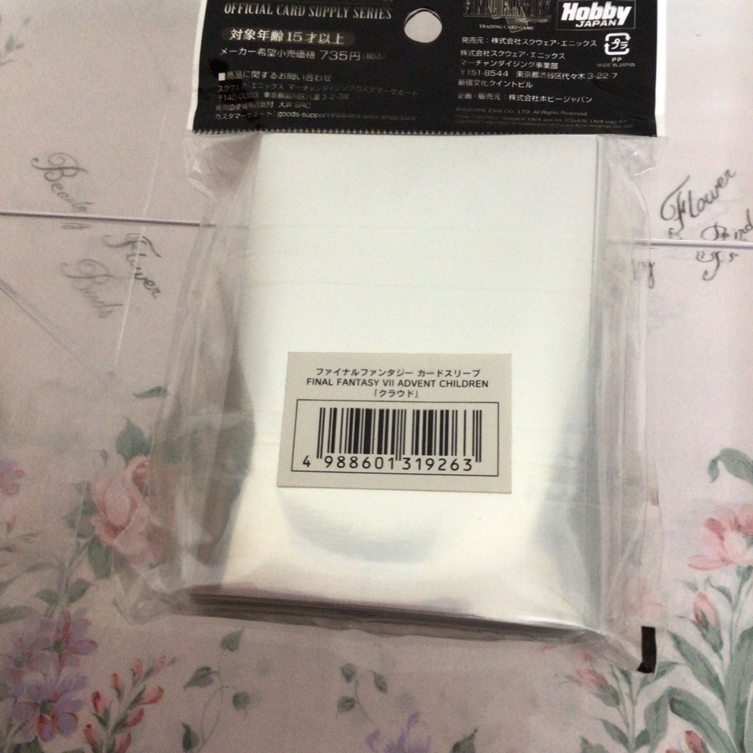 SQUARE ENIX - カードスリーブ ファイナルファンタジーⅦ ④の通販 by