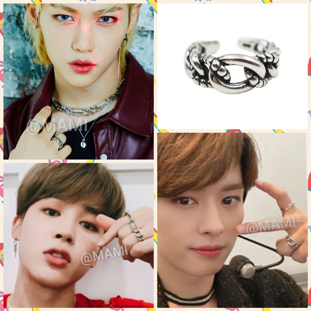 Stray Kids - ♥チェーンリング♥BTS JIMIN straykids ヒョンジン リノ