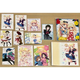 きんいろモザイク 漫画 特典セット イラストカード まとめの通販 by