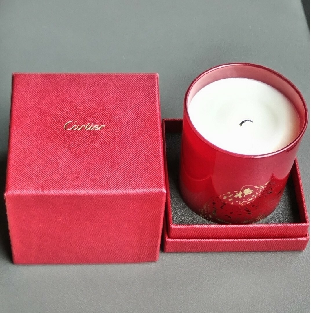 Cartier - 【非売品】Cartier カルティエ アロマキャンドル【中古美品
