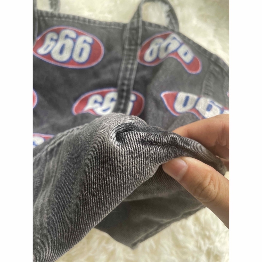 Supreme - 【最終価格】Supreme 17ss black denim tote 666の通販 by