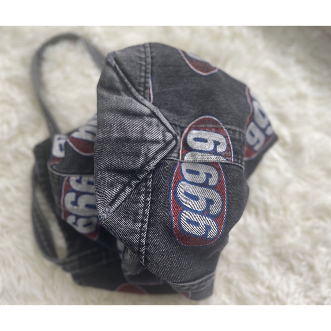 Supreme - 【最終価格】Supreme 17ss black denim tote 666の通販 by