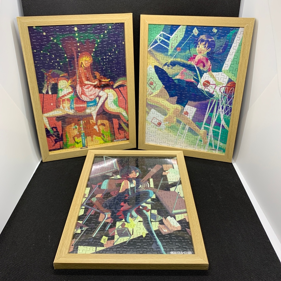 物語シリーズ ジグソーパズル 完成品9個セットの通販 by ナツキ's shop