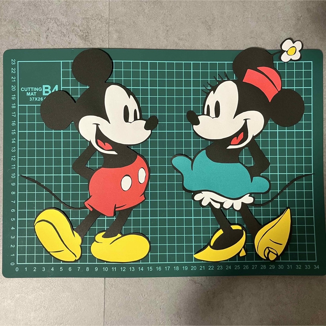 壁面 レトロミッキー ミニーの通販 by あんこ｜ラクマ