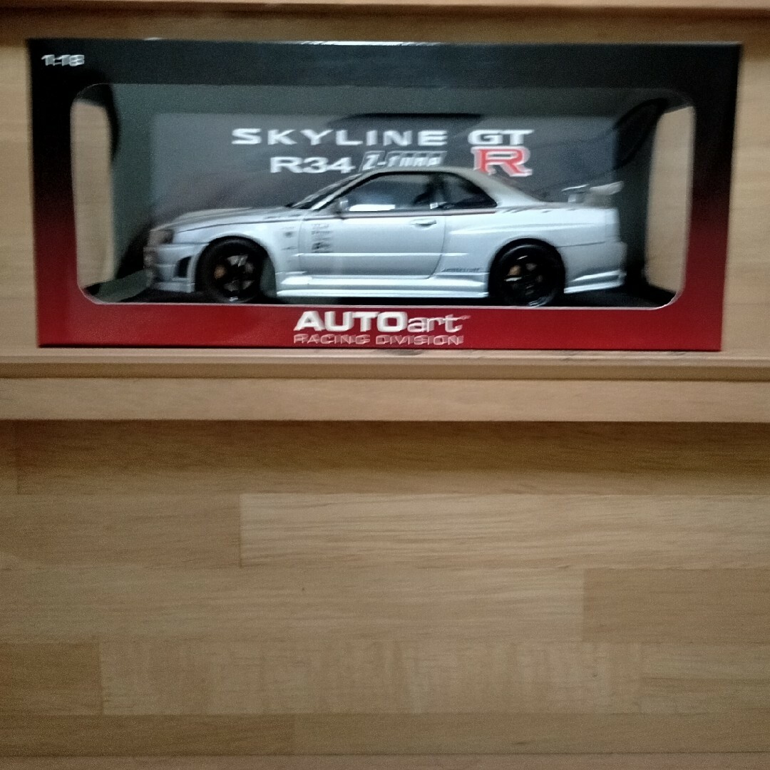 絶版 スカイライン 1/18 オートアート R34 GT-R Z tuneの通販 by