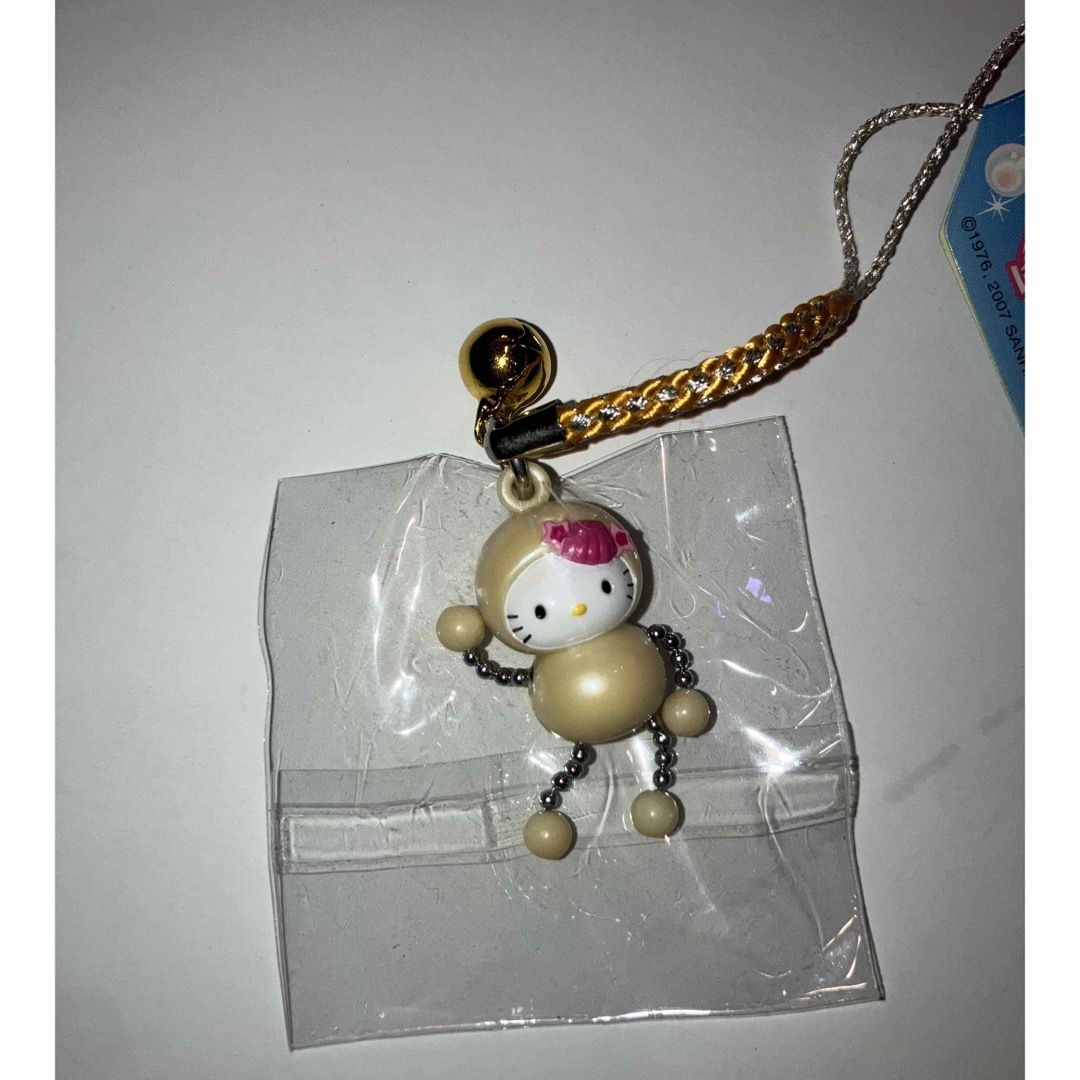 ご当地キティ ストラップ 根付 三重 パール 手足ブラブラの通販 by