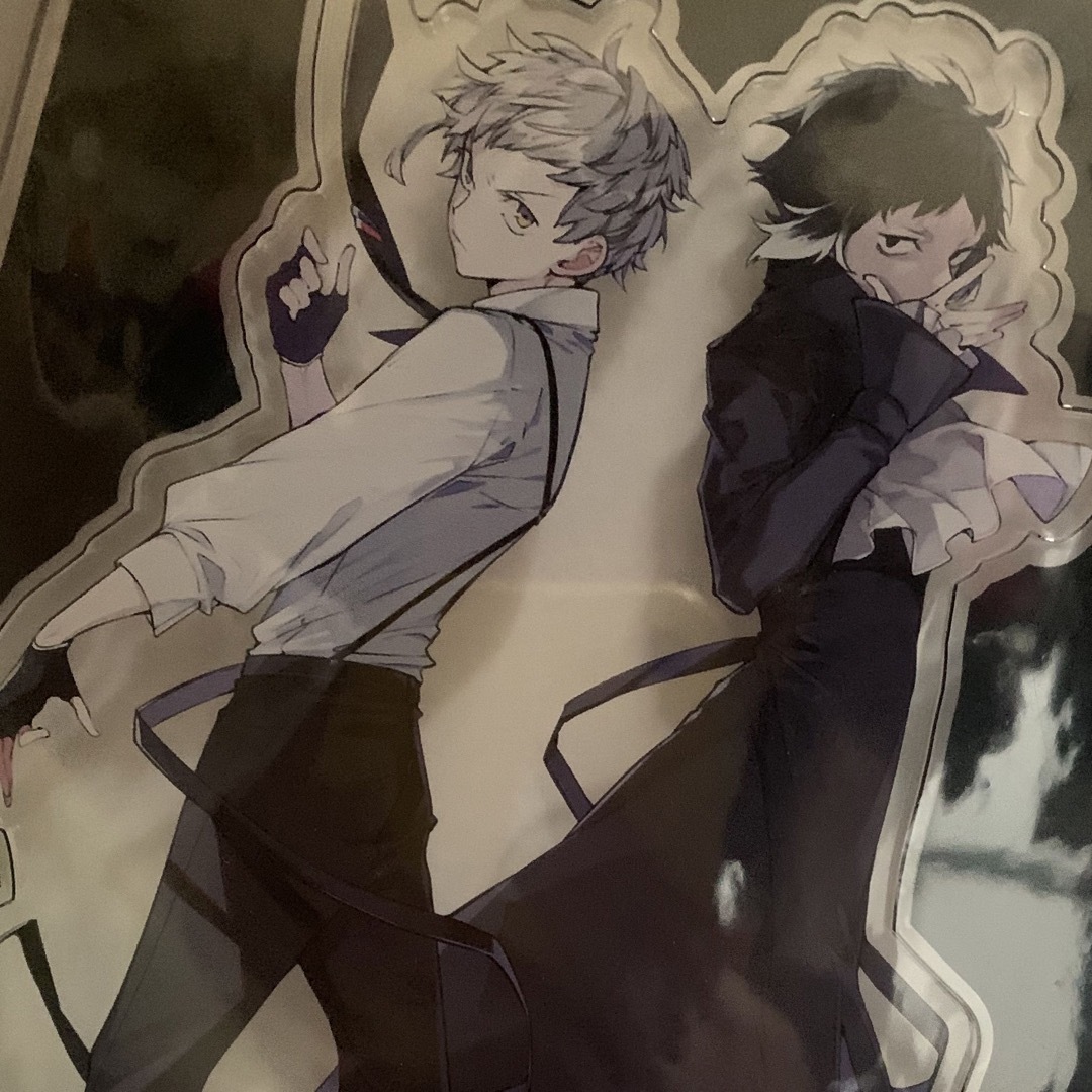 文豪ストレイドッグス【原作絵アクリルスタンド】中島敦＆芥川龍之介