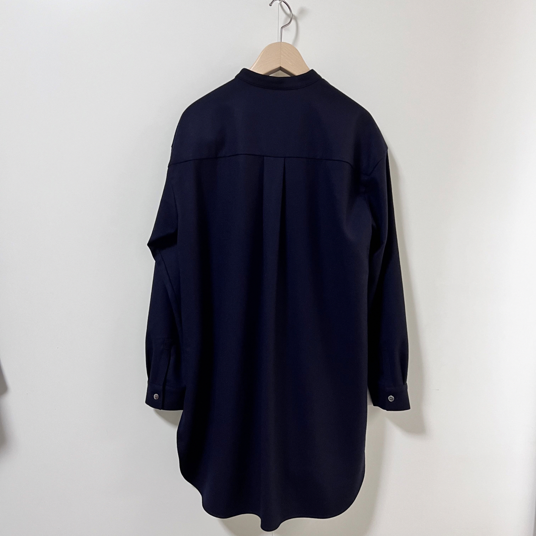 Theory luxe - theoryluxe 19AW 完売 SAXONY 長袖スタンドカラー